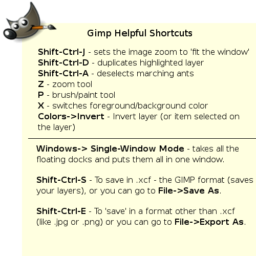 GIMP-helpful-shortcuts